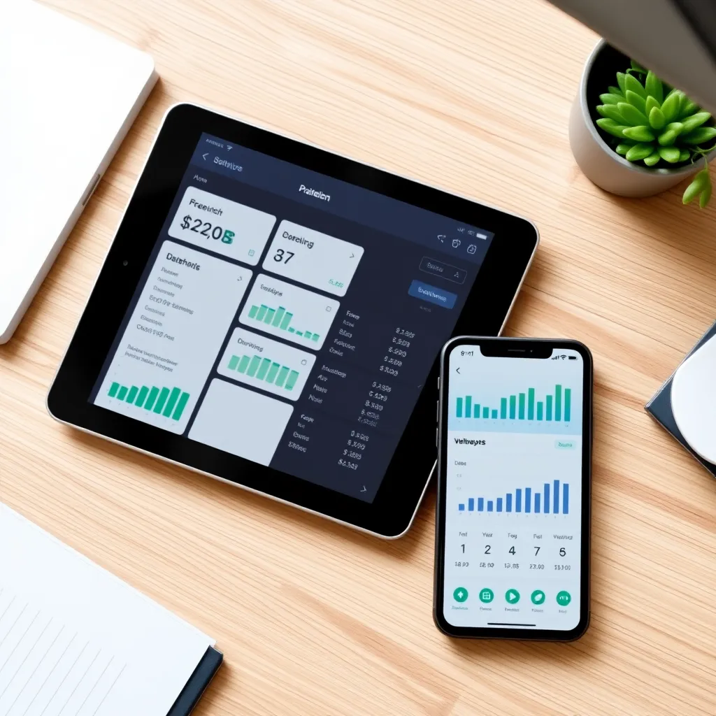 Nederlands gezin dat samen aan tafel hun familiebudget bespreekt met papieren en rekenmachine